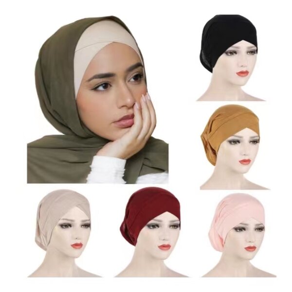 Inner Cap Factory - Women's Summer Solid Breathable Cap