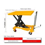 Movable Scissor Lift Table Supplier - Custom 150-500kg Hydraulic Hand Lift Platform