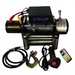 SUV Electric Winch Supplier - 3000Lbs 12V 24V 4X4 Auto Winch Handheld Remote