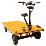 Four Wheels Electric Trolley Manufacturer - High Quality 800-1000kg Transport Electric Flat Car