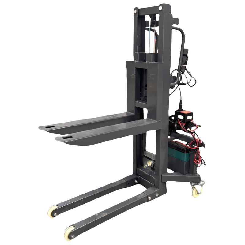 Mini Stacker Supplier - 300kg Portable Lithium Battery Forklift Stacker