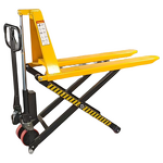 Manual Scissor Lift Truck Supplier - 1000kg Hand Hydraulic High Lift Forklift