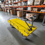 Electric Platform Trolley Supplier - Good Price Four Wheels Electric Flat Cart