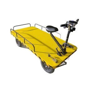 Electric Platform Trolley Supplier - 1000kg Four Wheels Electric Platform Trolley CE