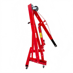 Folding Shop Crane Supplier - 2 Ton Hydraulic Car Engine Shop Crane