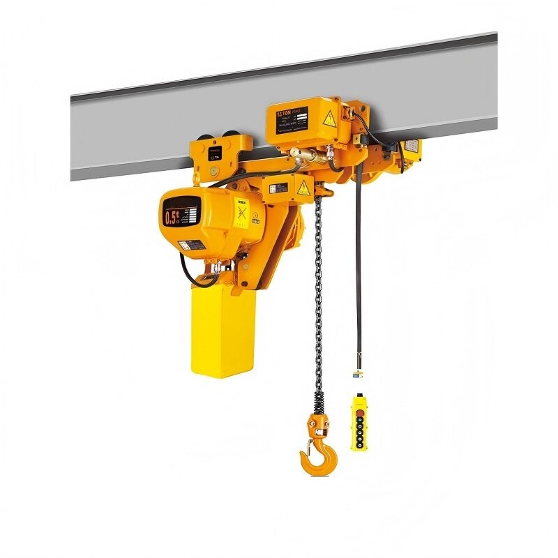 Electric Chain Hoist Supplier - High Quality 1T-3T Fixed Type 220V Electric Chain Hoist