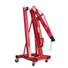 Hydraulic Crane Lifter Factory - OTOY Portable Hydraulic Shop Crane 2T 2400mm Lift