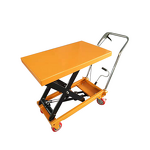 Hand Lift Table Factory - 200-500kg Hydraulic Lifter with Caster and Conveyor