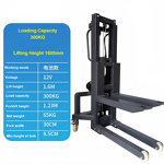 Small Forklift Factory - 300kg Self-loading Electric Stacker Forklift Truck