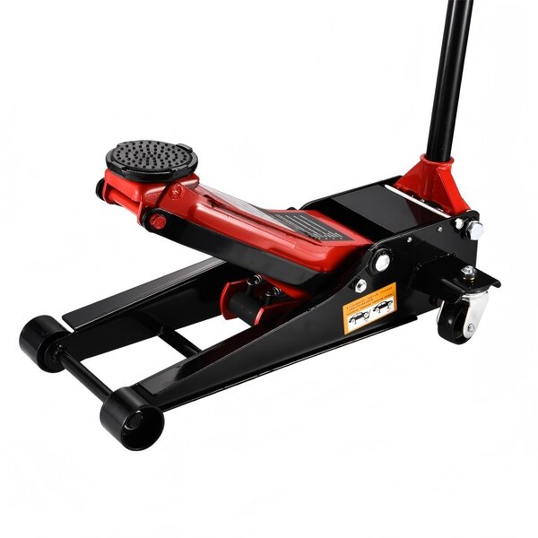 Portable Floor Jack Manufacturer - Auto Repair 3 Ton Hydraulic Trolley Floor Jack