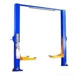 Two-post Car Lift Factory - 5T CE Certified Electric/Hydraulic Double Cylinder Lift