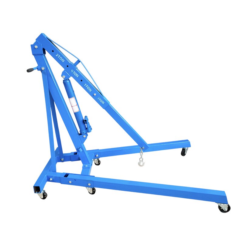 Vehicle Engine Lift Supplier - Hydraulic Foldable Shop Hoist Crane for Workshop