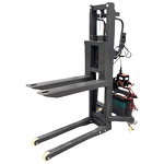 Portable Forklift Factory - 300kg Self-loading Electric Stacker Pallet Truck