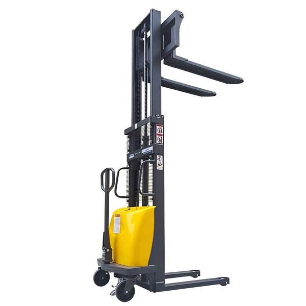 Semi Electric Stacker Manufacturer - Hot Selling 2T 3M Stacking Forklift