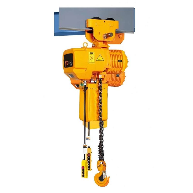 Electric Chain Hoist Supplier - Heat Resisting Motor G80 Chain 1T 2T 3 Phase Hoist