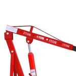 Hydraulic Crane Lifter Factory - OTOY Portable Hydraulic Shop Crane 2T 2400mm Lift