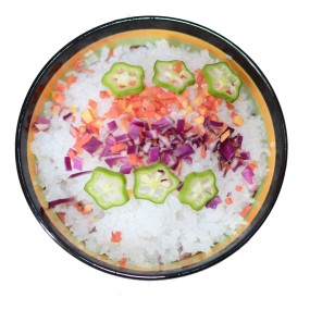 Instant White Konjac Sushi Gluten Free Vegan No Sugar Low Calorie Freezeable Shirataki Rice