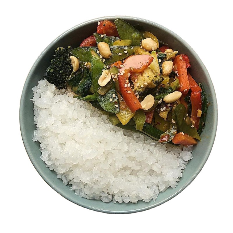 Wholesale Ready-to-Eat Halal Organic Low Calorie Keto Food Pure Konjac Root Instant Rice Shirataki Gluten-Free