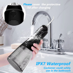 家用IPX7防水无绳牙线4喷头5模式USB洁牙器