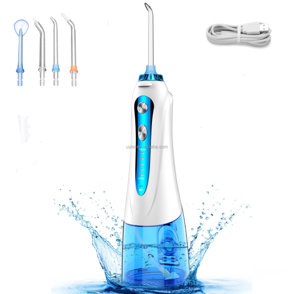 易思无绳水洁牙器便携式洗牙器口腔清洁器可充电USB IPX7防水塑料洁牙器