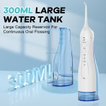 易思H2O专业牙线300ml防水IPX7级USB充电便携式口腔冲洗器洁牙器