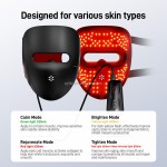 Uyisi New Updated High-quality Usb Rechargeable Infrared Led Photon Rejuvenation Therapy Silicone Beauty Mask Suit for Home Use