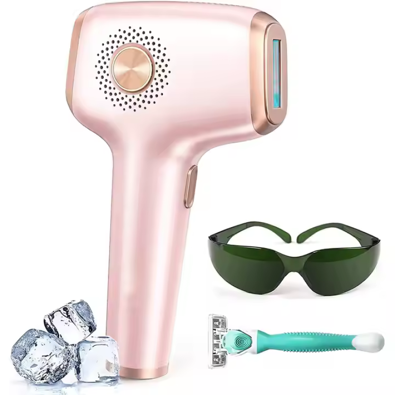 2024 Portable IPL Machine Home Use Facial Hair Remover Laser EPILATOR with 2 Lamps Beauty Products for Women's Body Application