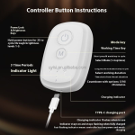 Uyisi New Arrival LED Photon Wireless Smart Silicone Mask High Frequency Skin Tightening Vibration Technology for Face Beauty