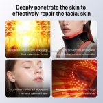 Uyisi New Updated High-quality Usb Rechargeable Infrared Led Photon Rejuvenation Therapy Silicone Beauty Mask Suit for Home Use