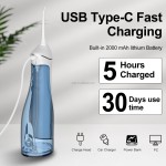 易思H2O专业牙线300ml防水IPX7级USB充电便携式口腔冲洗器洁牙器