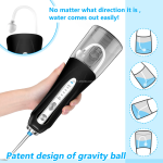 Uyisi 300ML可充电无线便携式口腔冲洗器电动水牙线高品质清洁工具USB