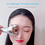 2024 4D面部滚轮按摩器低频脉冲技术电动手持美容仪紧肤颈部提升面部