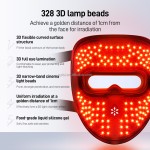 Uyisi New Updated High-quality Usb Rechargeable Infrared Led Photon Rejuvenation Therapy Silicone Beauty Mask Suit for Home Use