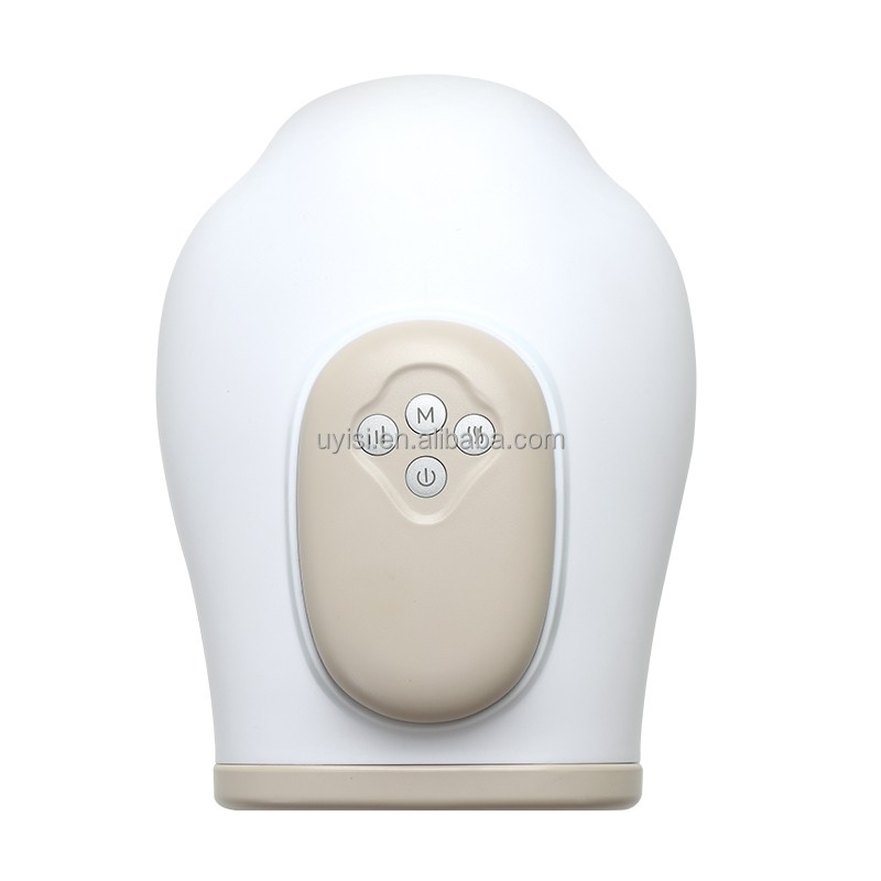 Uyisi  Ergonomic Handheld Massager  with Heat and Air Compression   Three Modes   Finger Zoning