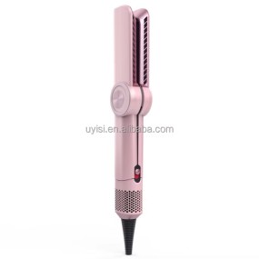 Uyisi New Arrival 2 in 1 Negative Ion Blowdryer Straightener Fast Drying Electric Hair Dryer Styler Wet & Dry BLDC for Home Use