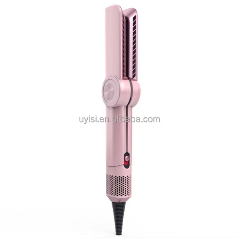 Uyisi New Arrival 2 in 1 Negative Ion Blowdryer Straightener Fast Drying Electric Hair Dryer Styler Wet & Dry BLDC for Home Use