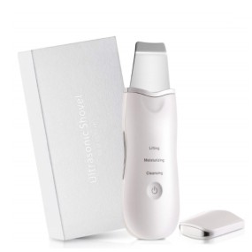 美容个人护理洗面奶磨皮超声离子脱皮美容机面部Usb充电超声调色板99g