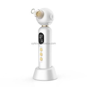 Home Use Face Skin Care Beauty Device Pore Acne Vacuum Cleaner Heating Cool Electric Hot and Cold Blackhead Remover Vacuum