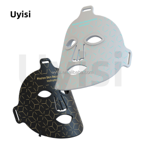 Uyisi 20245 LED Light Therapy Facial Beauty Mask 8 Color LED Face Mask with 450nm 590nm 630nm 850nm 4 Wavelengths RF Type