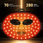 新推出的4色光子近红外光850nm LED红红外线皮肤嫩肤颈部面部面膜与射频治疗