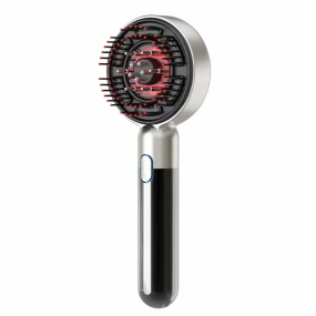 Hot Selling Hair Growth Comb Red Light Vibration Hair Brush Oil Control Anti-shedding Scalp Massage Device