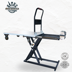 Electric Trolley Manufacturer - OEM 300-500KG 1.3M One Key Lifting Steel Trolley