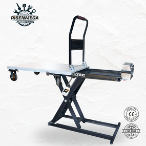 Electric Trolley Manufacturer - OEM 300-500KG 1.3M One Key Lifting Steel Trolley