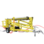 Boom Lift Manufacturer - OEM 8-16m Towable Trailer Mounted Articulated Boom