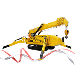 Spider Crane Manufacturer - OEM 3T Tracked Crawler Portable Construction Crane