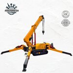 Spider Crane Manufacturer - OEM Customizable 15 Meters 3 Ton Spider Crane