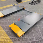 Car Lift Manufacturer - OEM 3.5T Ultra-Thin Scissor Hydraulic Car Lift