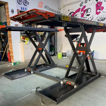 Car Lift Manufacturer - OEM 3.5T Portable Movable Mid Rise Scissor Lift