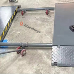 Car Lift Manufacturer - OEM 3.5T Portable Movable Mid Rise Scissor Lift