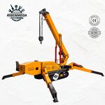 Spider Crane Manufacturer - OEM Customizable 15 Meters 3 Ton Spider Crane